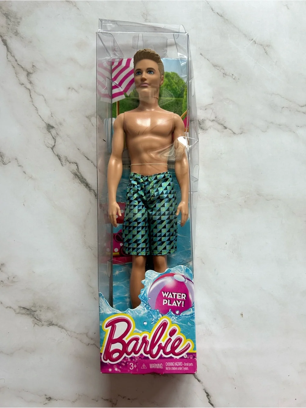 Water Play Ken Barbie Doll